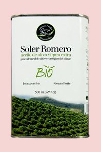 Organic Extra Virgin Olive Oil Soler Romero Picual 500 ml