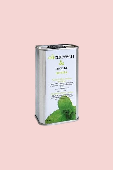 Organic Olive Oil with Mint Olicatessen 250 ml