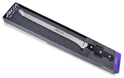 Arcos Opera ham carving knife, in its sheath