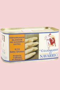 White Asparagus from Navarra El Navarrico Cojonudos (9/12 units)