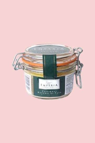 Block of Duck Foie Gras with liver pieces Imperia 130 gr