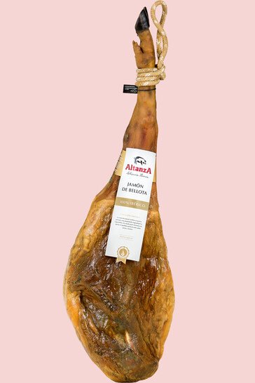 Jamón de Bellota 100% Ibérico Pata Negra Santa Olalla del Cala Peso 6-6,5kg