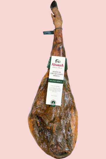 100% prosciutto iberico di Bellota DOP Jabugo. Sumum 17 villaggi Peso  7,5-8kg