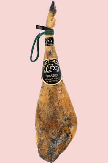 Épaule de bellota 100% ibérico Pata Negra  7 BELLOTAS® Weight Entier avec  os 5,0Kg. - Désossé 2,3Kg. Pièce Entier