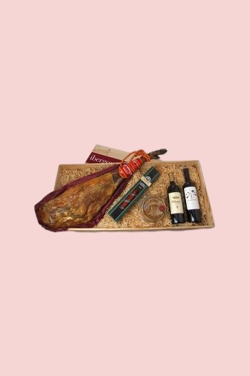 Christmas Hamper with Jamon Extremadura (ref. 08J02)