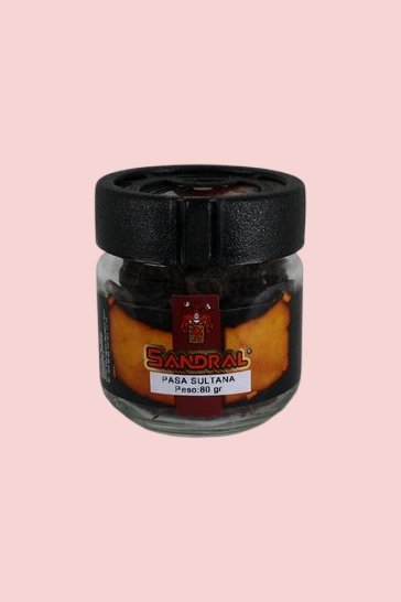 Organic Sultanas Sandral 80 gr