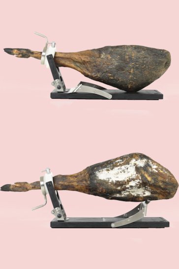 Ham Stand Jamotec JP Luxe in Plastic and Steel (Rotary)