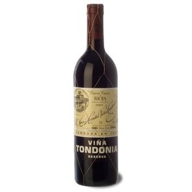 Rioja Red Reserva wine Viña Tondonia 2002